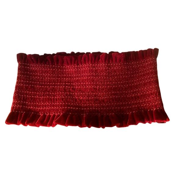 Petersyn Stevie Merlot Smocked Halter Top Size Large New with Tag - Picture 1 of 7